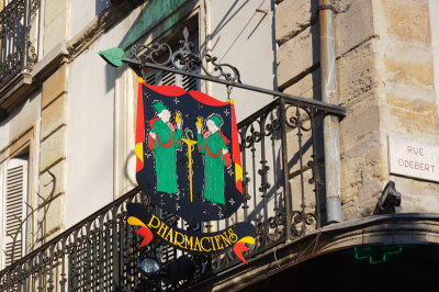Dijon: Pharmacy Sign