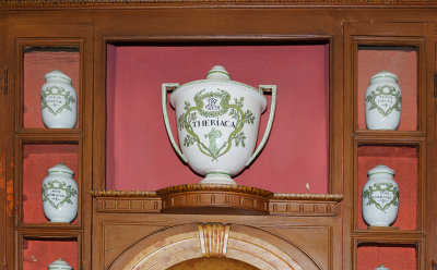 Hospices de Beaune Ceramic Jars of Drugs