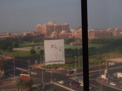 The Emirates Palace - from the hotel elevator