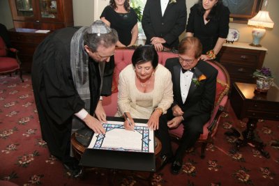 Ketubah Signing