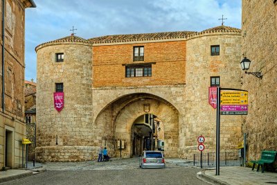City gates, Lerma, Spain