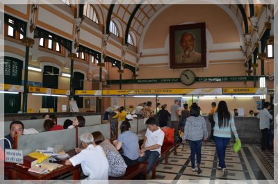 La poste centrale de Saigon