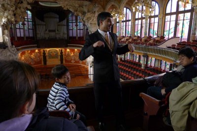 Palau de la Musica Catalana, the English tour