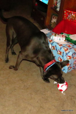 WITH HER SOCCER BALL