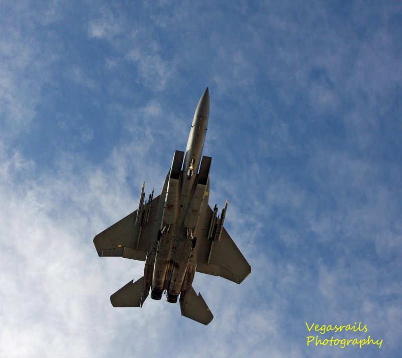 Under side F-15C