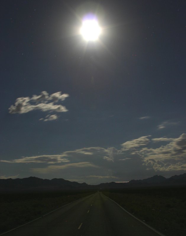 Road to the moon