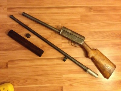 Model 11-A Remington shotgun