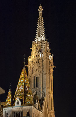Mtys church at night