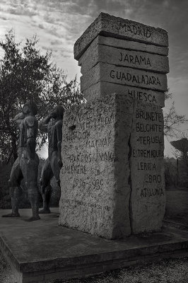 Hungarian Fighters, Spanish Intl Brigades Memorial