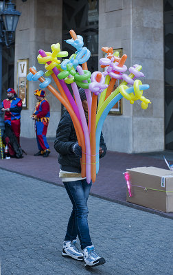 The balloon lady