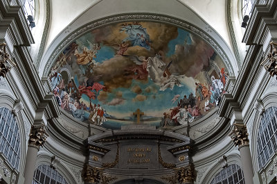 Vc cathedral, above main altar