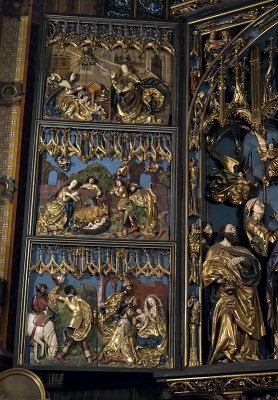Veit Stoss altar (1477-1489), detail