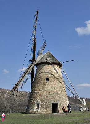 Revisit, windmill, Great Hungarian Plain