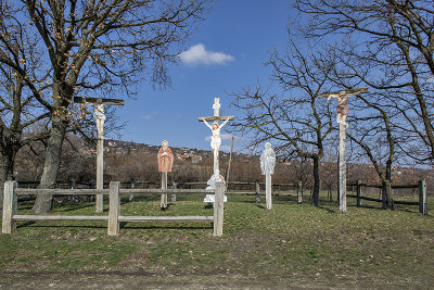 Calvary from Veszkény, Little Hungarian Plain