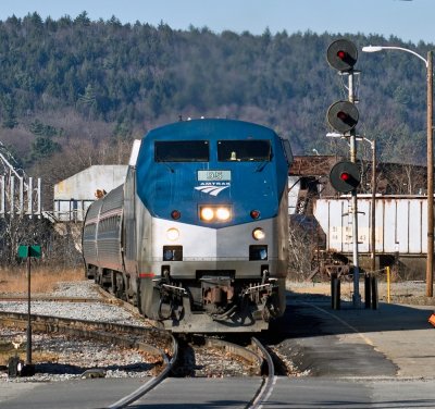Amtrak Bellows Falls 11/18/12