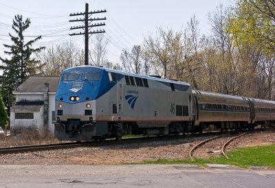 Amtrak Fort Edward 4/27/13