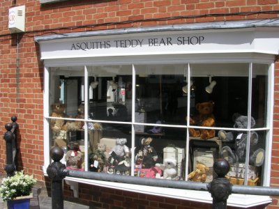 Teddy Bear shop on Eton's main street