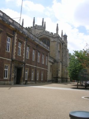 The other side of the chapel