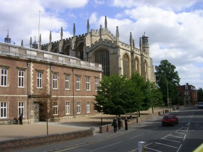 Another view of Eton College Chapel