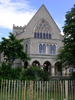 Rear of the infirmary