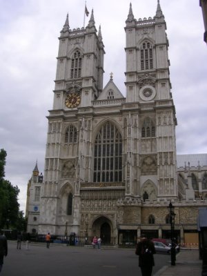 Obligatory picture of Westminster Abbey