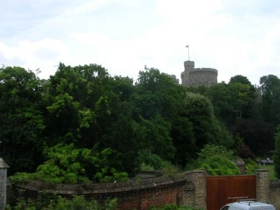 You can see the castle from just about everywhere in Windsor