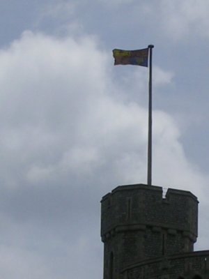 The queen's flag