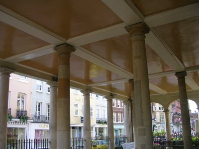 Guildhall pillars