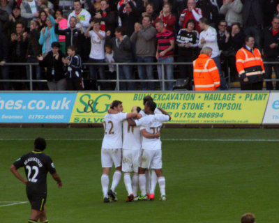 Celebrating Players