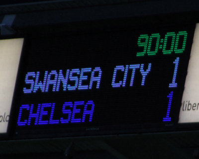 Swansea City v Chelsea November 2012