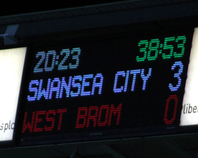 Swansea City v WBA November 2012