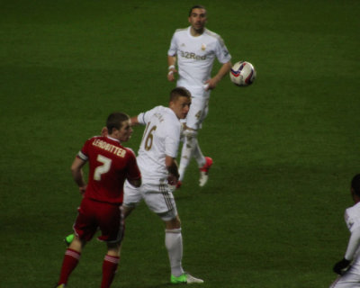 Swansea City v Middlesbrough December 2012