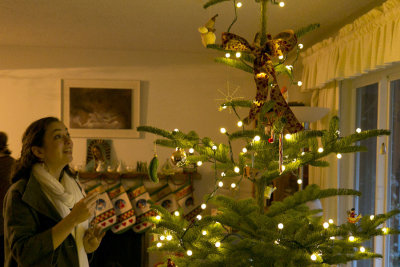 Not too old to enjoy childhood traditions