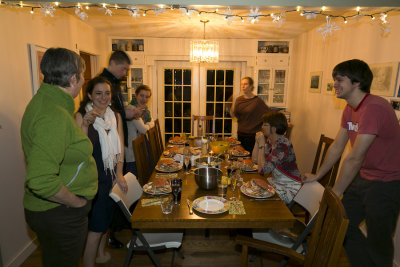Ready for dinner 