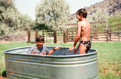 redneck swimming pool