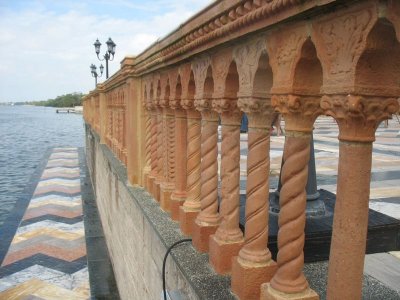 railings on the plazzo