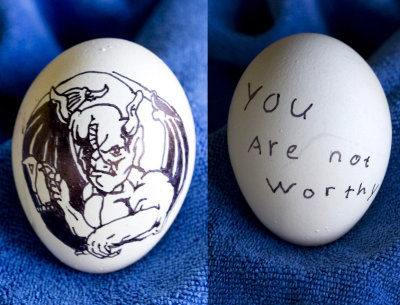 arrogant bastard IPA egg