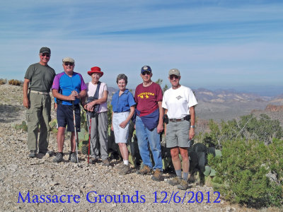 Massacre Grounds Trail 12/6/2012