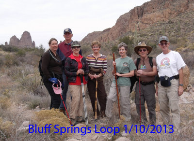 Bluff Springs Loop 1/10/2013