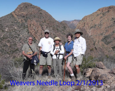 Weavers Needle Loop 2/1/2013