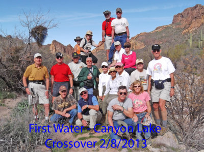 First Water - Canyon Lake Crossover 2/8/2013