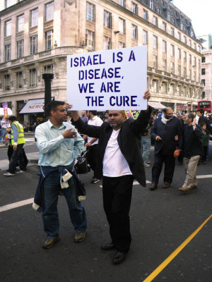 Israel is a Disease, We are the Cure