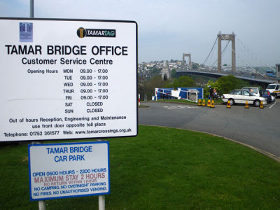 Tamar Bridge Car Park