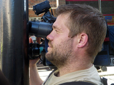 Press TV Camera Man