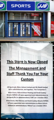 This Store is Now Closed!