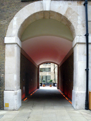 Arched Hallway