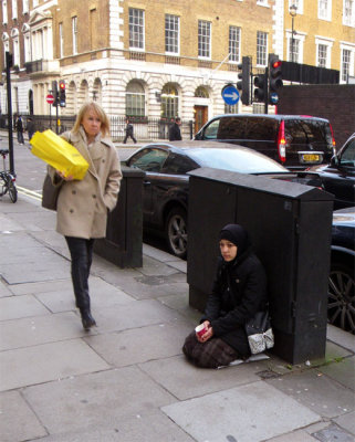 Pedestrian & Beggar