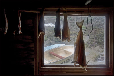 Drying fish.........