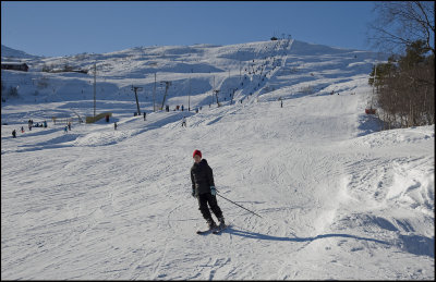 A very nice day in the slopes.......