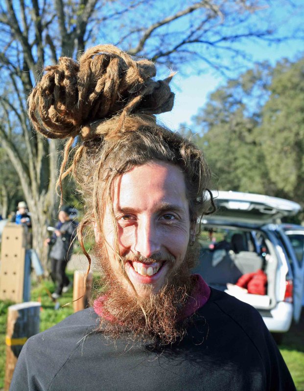  Crazy Horse  Modeling Dreadlock Bun